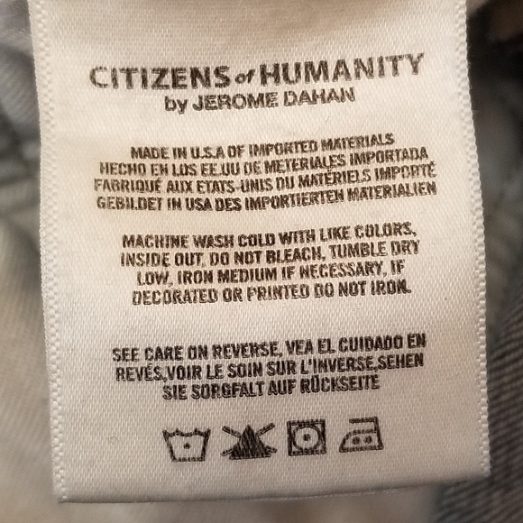 {34} Citizens of Humanity Gage Classic Straight - Picture 12 of 13